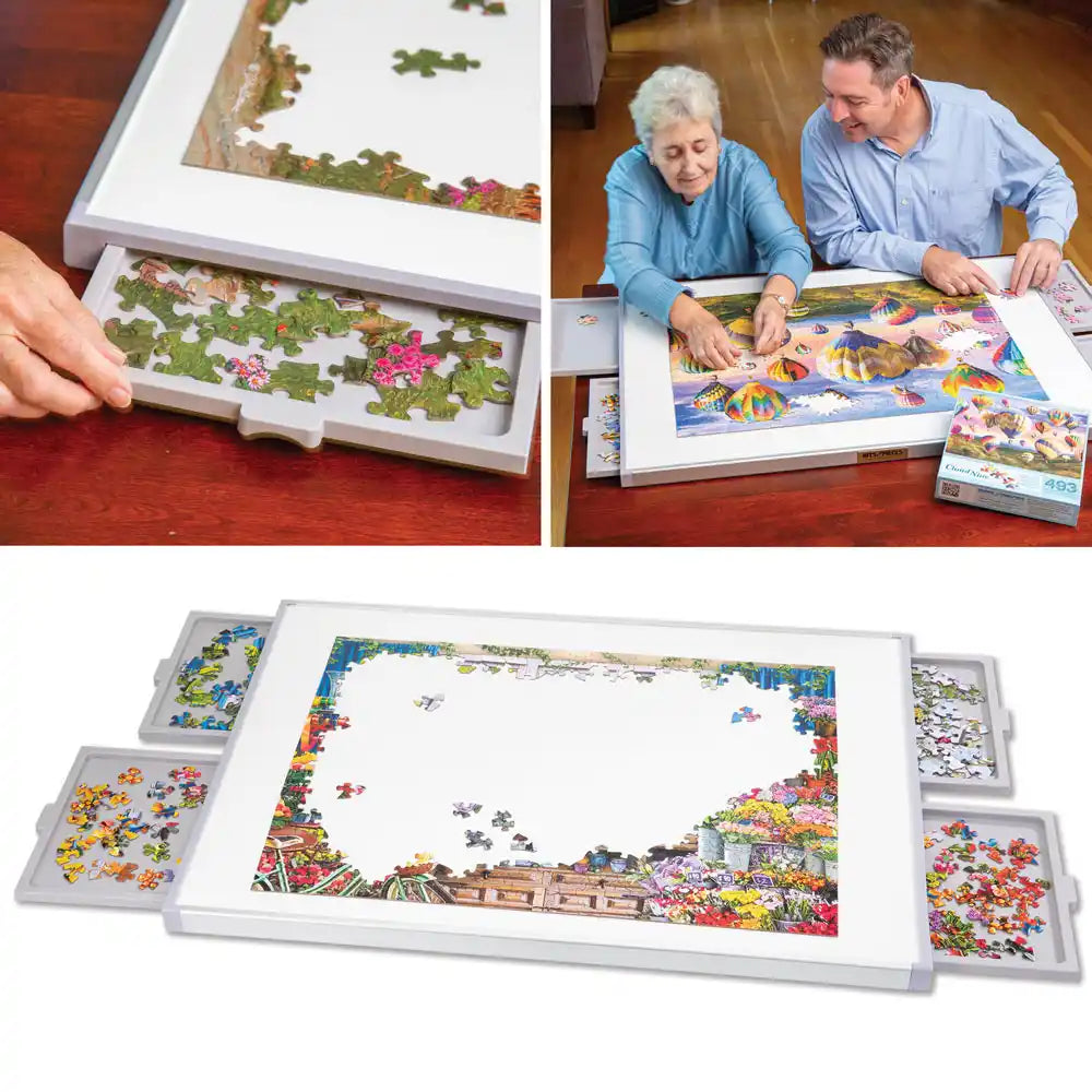 ポータレッジ Pro Plateau Puzzle Storage Board | Bits and Pieces Canada