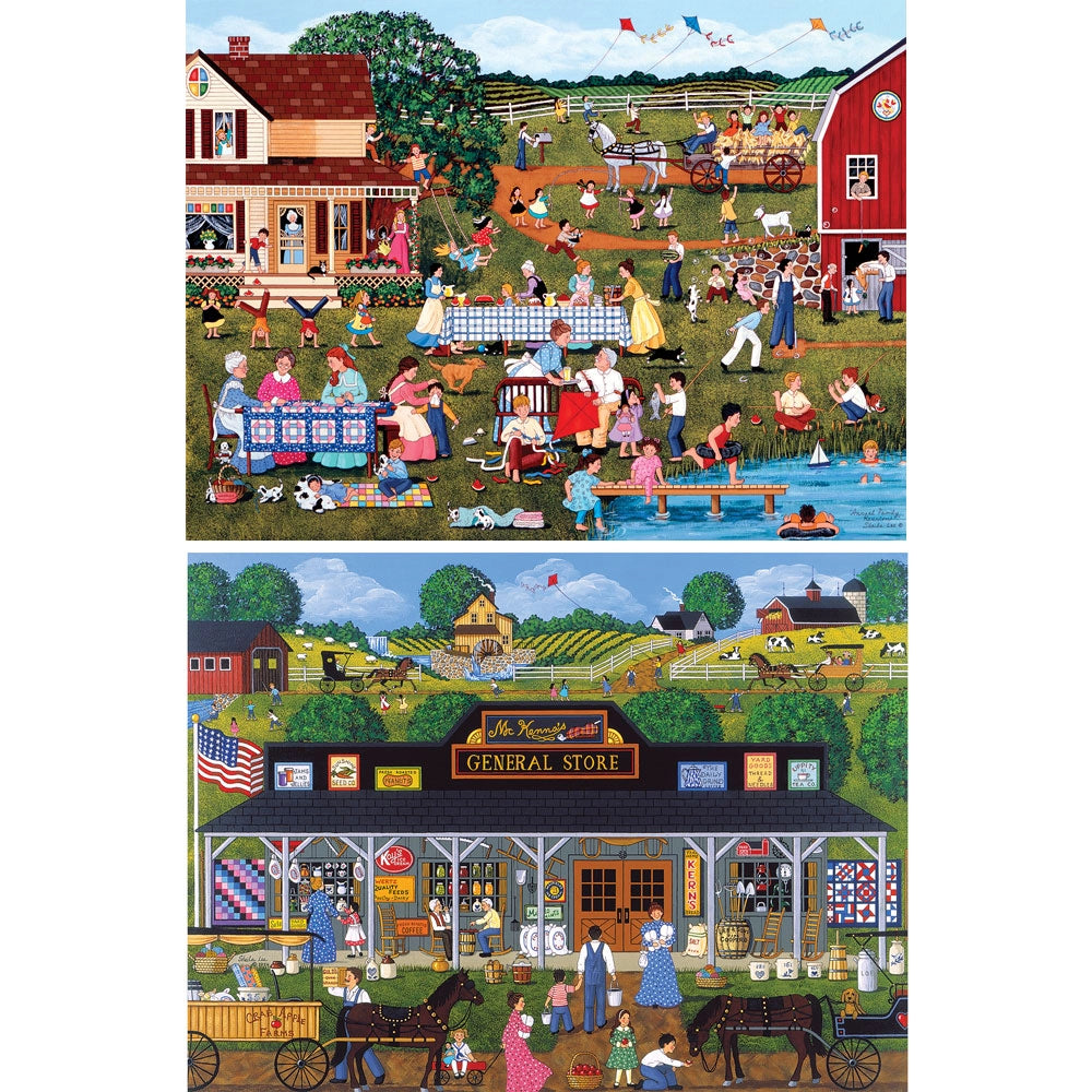 Sheila Lee 1000 Large Piece Jigsaw Puzzles | Bits and Pieces Canada